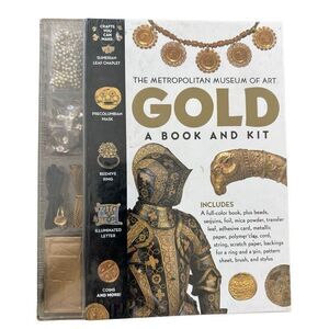 The Metropolitan Museum Of Art Gold A Book And Kit *New*